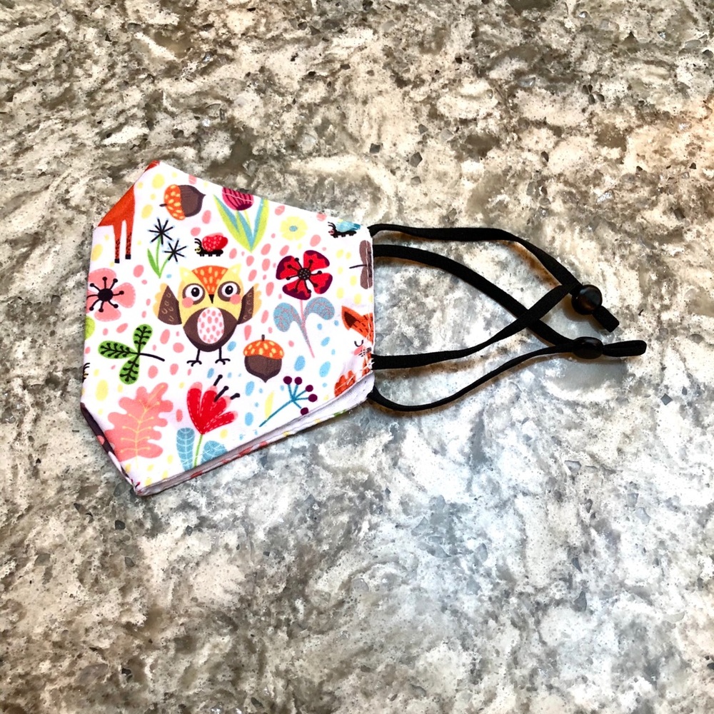Fox & Owl Kids Face Mask Adjustable Straps + GWP!